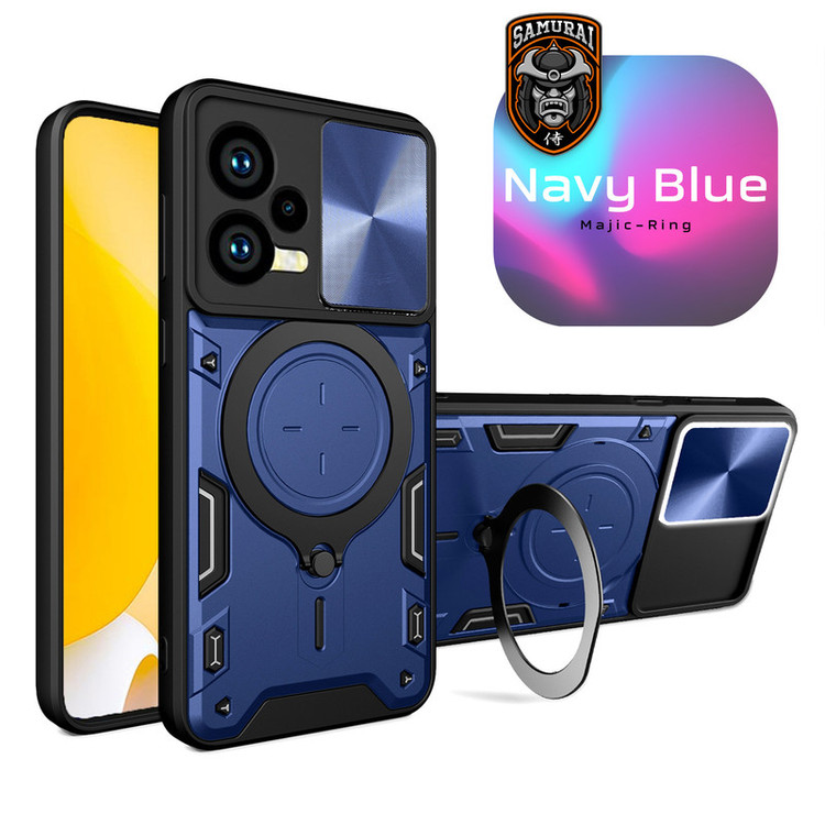 کاور سامورایی مدل Magic Ring مناسب برای گوشی موبایل شیائومی Redmi Note 12 5G / Poco X5 5G