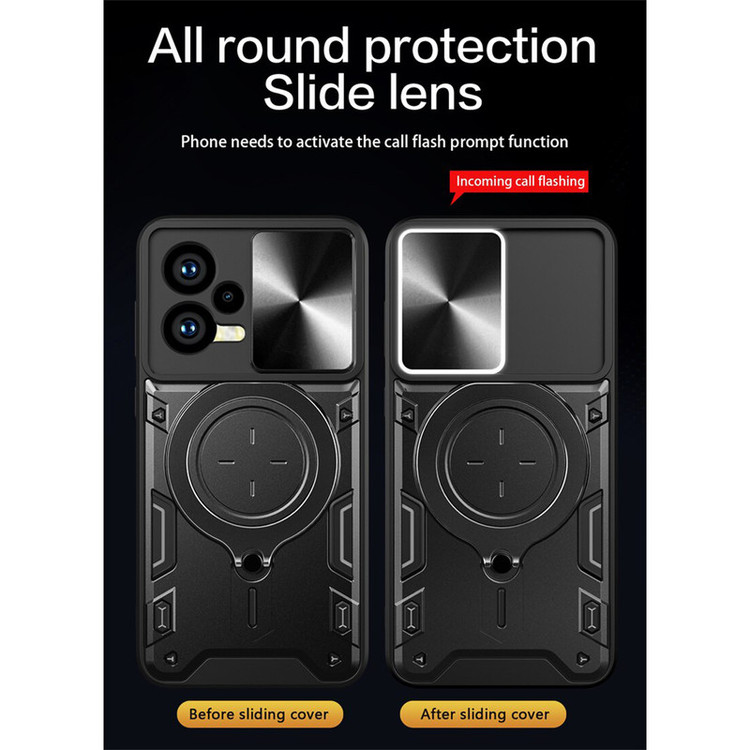 کاور سامورایی مدل Magic Ring مناسب برای گوشی موبایل شیائومی Redmi Note 12 5G / Poco X5 5G