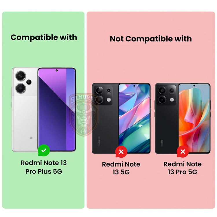 کاور سامورایی مدل Airbag مناسب برای گوشی موبایل شیائومی Redmi Note 13 Pro Plus