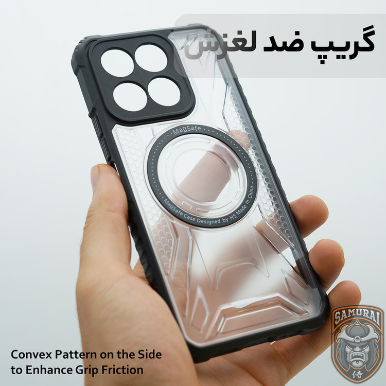 کاور سامورایی مدل Shocksafe مناسب برای گوشی موبایل آنر X5b / X5b Plus