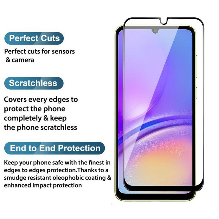 محافظ صفحه نمایش سامورایی مدل Glass Max مناسب برای گوشی موبایل سامسونگ Galaxy A05