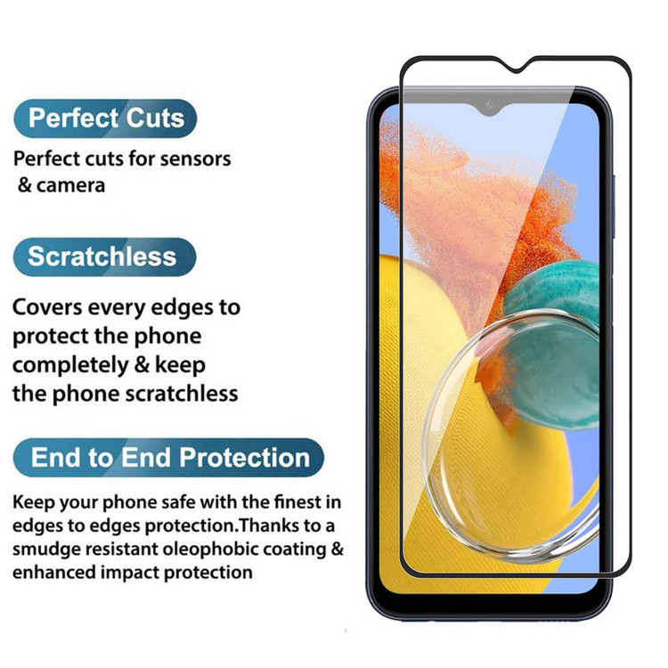 محافظ صفحه نمایش سامورایی مدل ovglass مناسب برای گوشی موبایل سامسونگ Galaxy A14 4G / A14 5G
