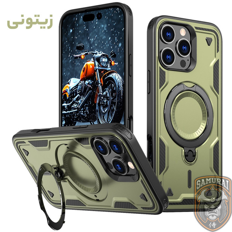 کاور سامورایی مدل Standra مناسب برای گوشی موبایل اپل iPhone 16 Pro