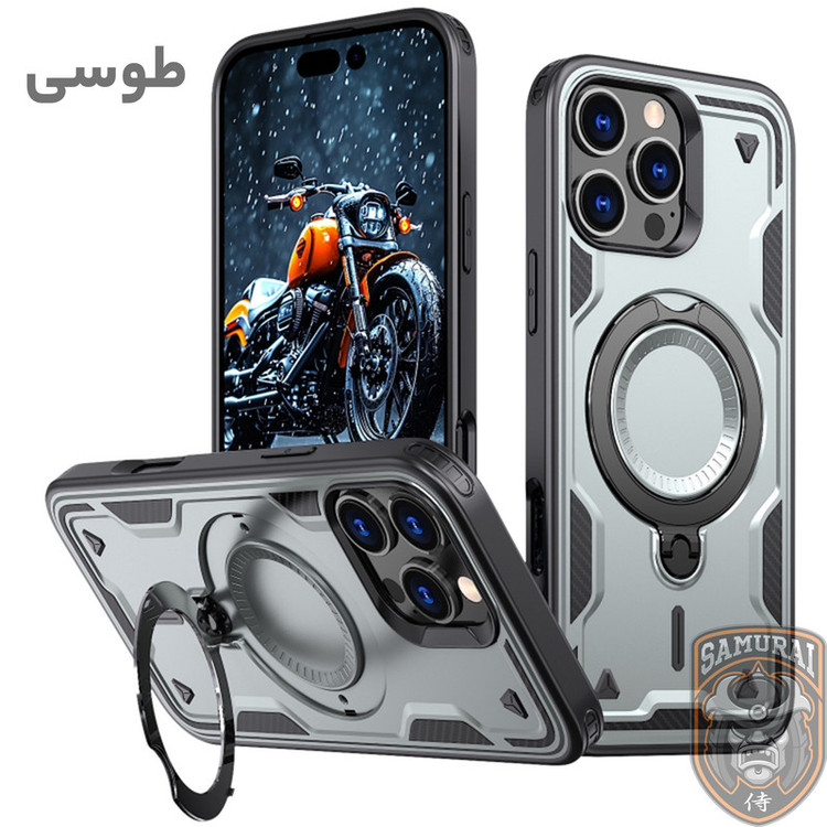 کاور سامورایی مدل Standra مناسب برای گوشی موبایل اپل iPhone 16 Pro