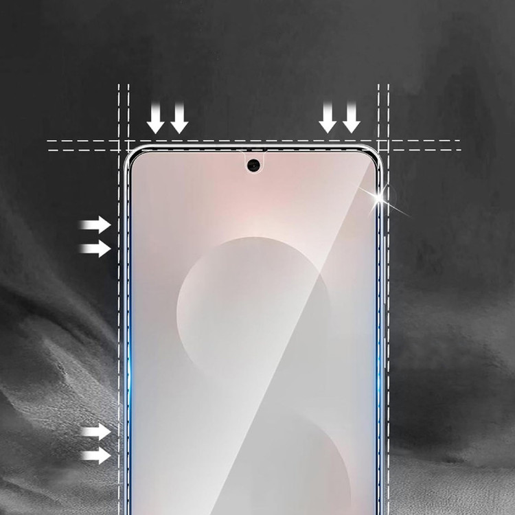محافظ صفحه نمایش سامورایی مدل Invisiglass مناسب برای گوشی موبایل سامسونگ Galaxy S25 Edge