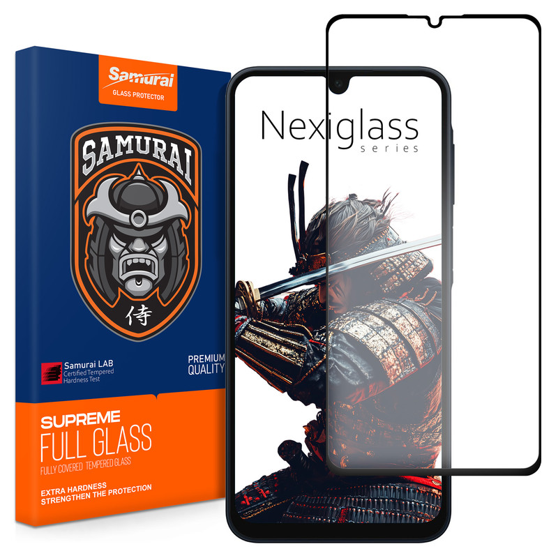 محافظ صفحه نمایش سامورایی مدل Nexiglass مناسب برای گوشی موبایل سامسونگ Galaxy A27 / Galaxy A26
