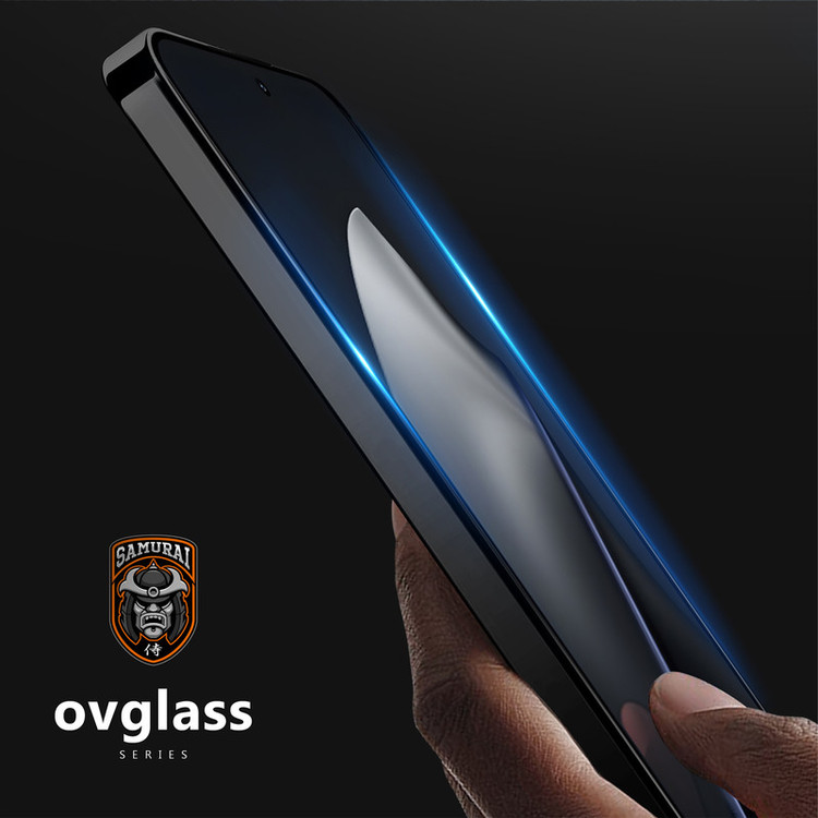 محافظ صفحه نمایش سامورایی مدل ovglass مناسب برای گوشی موبایل شیائومی Poco M7 4G