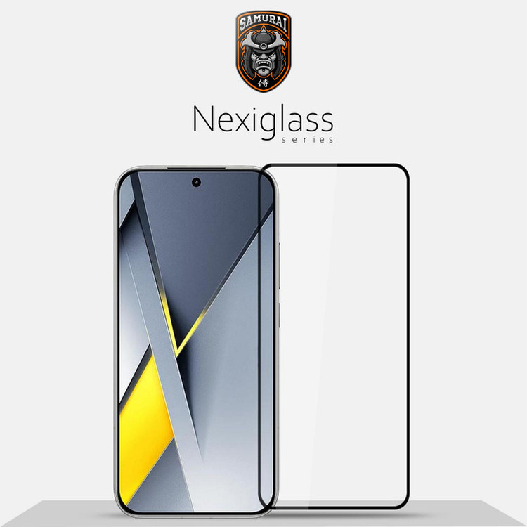 محافظ صفحه نمایش سامورایی مدل Nexiglass مناسب برای گوشی موبایل شیائومی Poco F8 Ultra