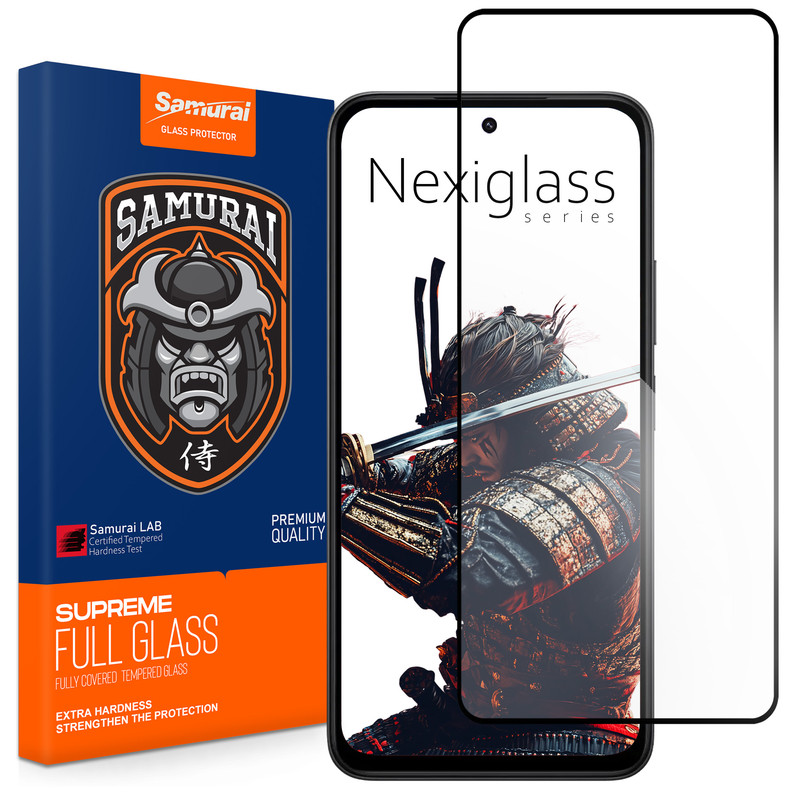 محافظ صفحه نمایش سامورایی مدل Nexiglass مناسب برای گوشی موبایل شیائومی Poco M7 4G