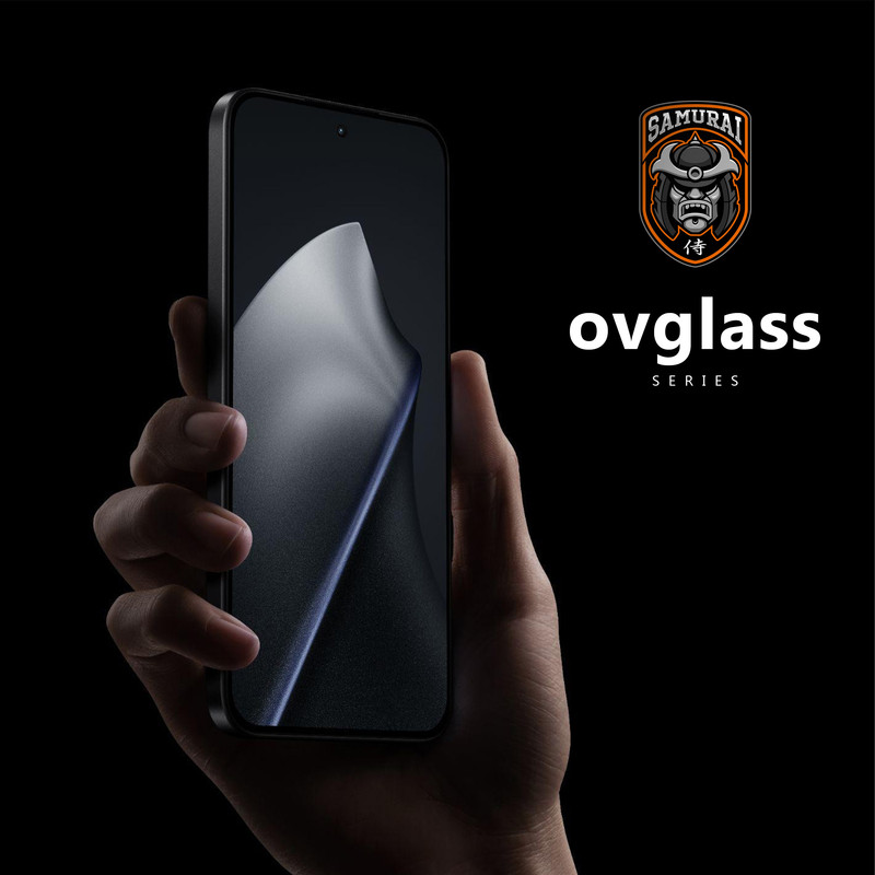 محافظ صفحه نمایش سامورایی مدل ovglass مناسب برای گوشی موبایل شیائومی 15T / 15T Pro