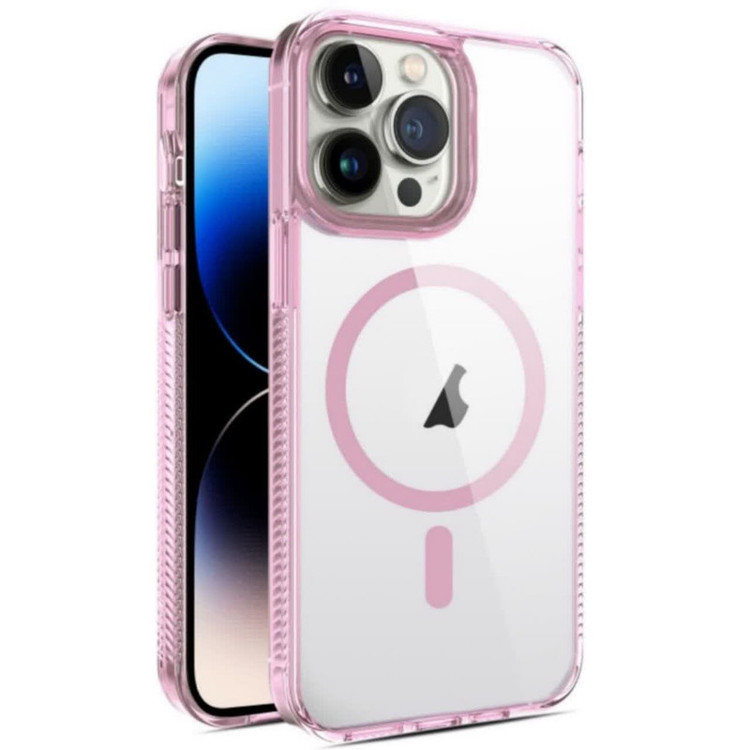 کاور مدل مگ سیف طرح شفاف 003 مناسب برای گوشی موبایل اپل IPHONE 13 PRO MAX