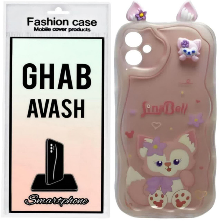 کاور قاب آوش طرح عروسکی گوشدار مدل 02A مناسب برای گوشی موبایل سامسونگ GALAXY A05
