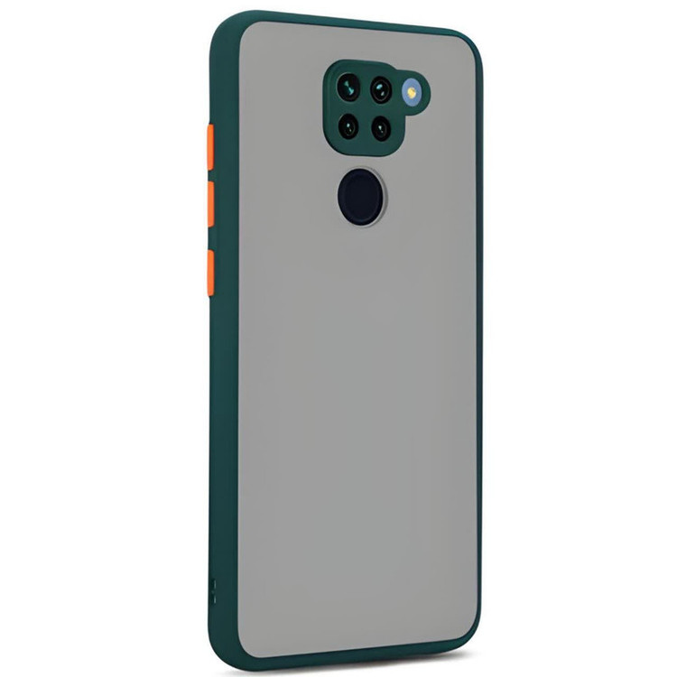 کاور مدل پشت مات ساده کد 01 طرح لنز دار مناسب برای گوشی موبایل شیائومی REDMI NOTE9