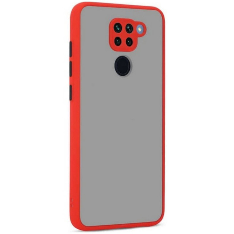 کاور مدل پشت مات ساده کد 01 طرح لنز دار مناسب برای گوشی موبایل شیائومی REDMI NOTE9