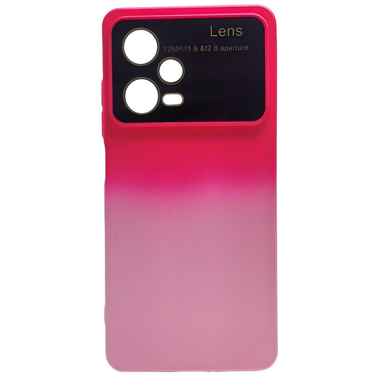 کاور طرح لنس مدل سیلیکون 02 مناسب برای گوشی موبایل شیائومی REDMI NOTE12 PRO 5G