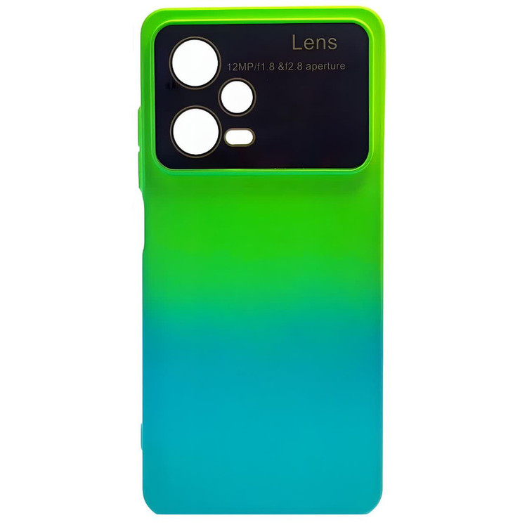 کاور قاب آوش طرح آبرنگی مدل سیلیکنی 001AB مناسب برای گوشی موبایل شیائومی REDMI NOTE12 PRO 5G/ POCO X5 PRO