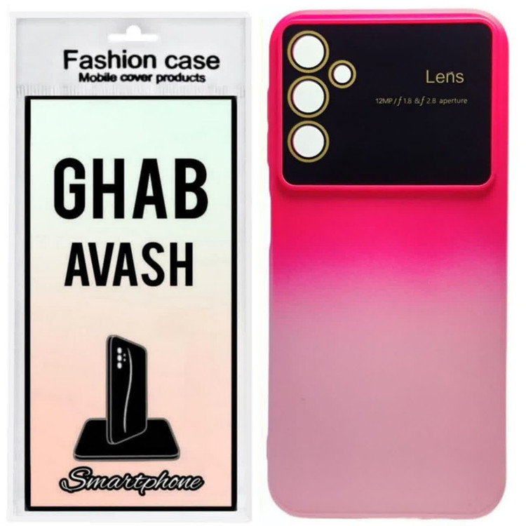 کاور قاب آوش طرح آبرنگی مدل سیلیکونی کد 002AB مناسب برای گوشی موبایل سامسونگ GALAXY A24