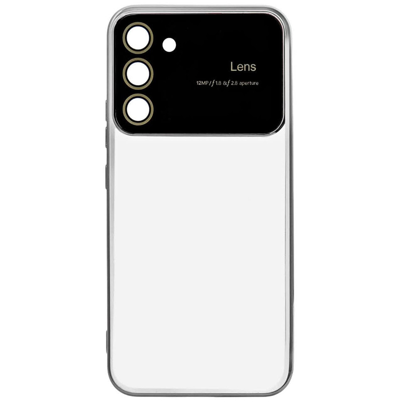 کاور قاب آوش طرح لنس مدل شفاف کد 03 مناسب برای گوشی موبایل سامسونگ GALAXY A34