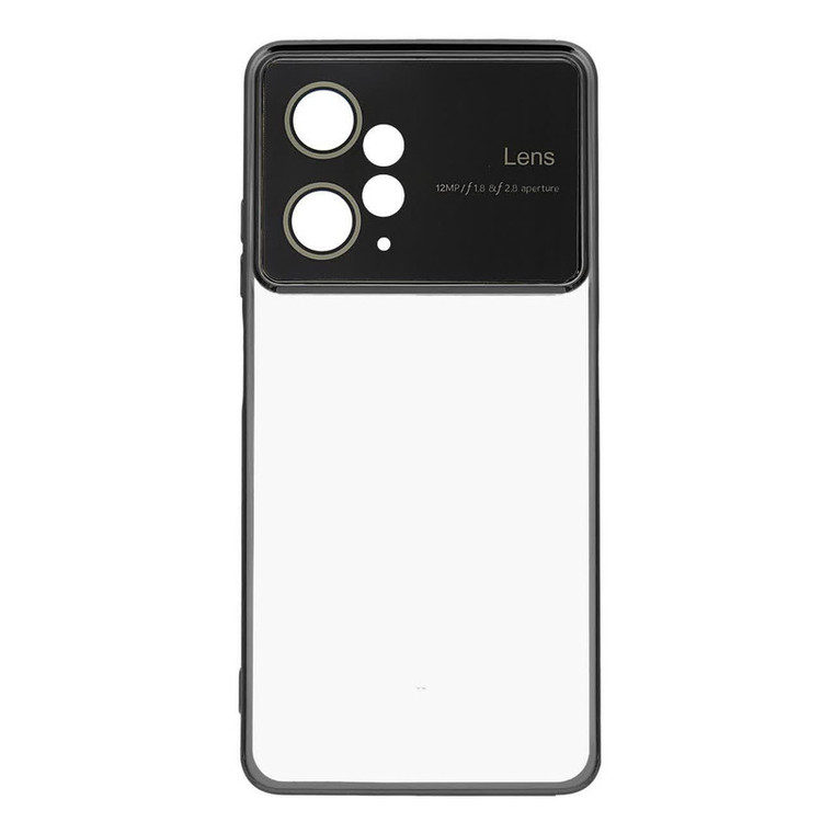 کاور قاب آوش طرح لنس مدل شفاف 04 مناسب برای گوشی موبایل شیائومی REDMI NOTE12 4G
