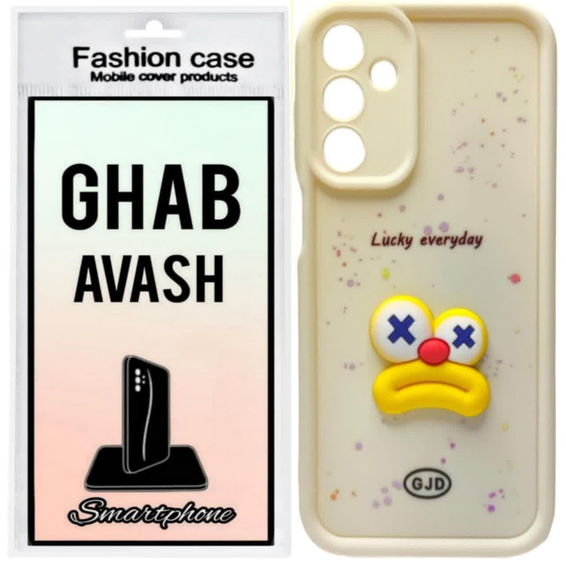 کاور قاب آوش طرح سولید فانتزی عروسکی مدل 02 مناسب برای گوشی موبایل سامسونگ GALAXY A35