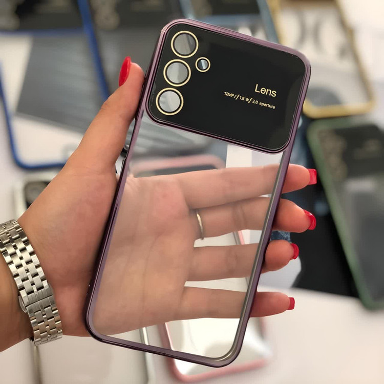 کاور قاب آوش طرح لنس مدل کد 04 مناسب برای گوشی موبایل سامسونگ GALAXY A14