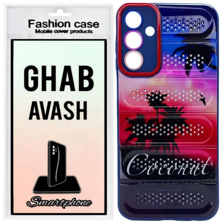 کاور قاب آوش مدل طرحدار 02 مناسب برای گوشی موبایل سامسونگ GALAXY A55