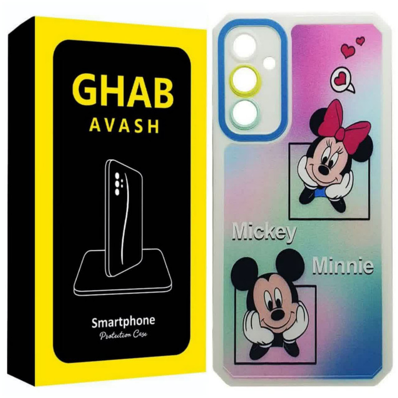 کاور قاب آوش طرح عروسکی مدل 010T مناسب برای گوشی موبایل سامسونگ GALAXY A34