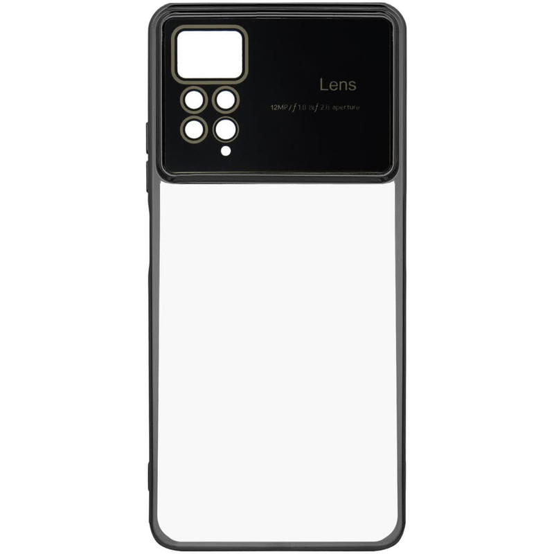 کاور قاب آوش طرح لنس مدل شفاف 04 مناسب برای گوشی موبایل شیائومی REDMI NOTE12 PRO 4G
