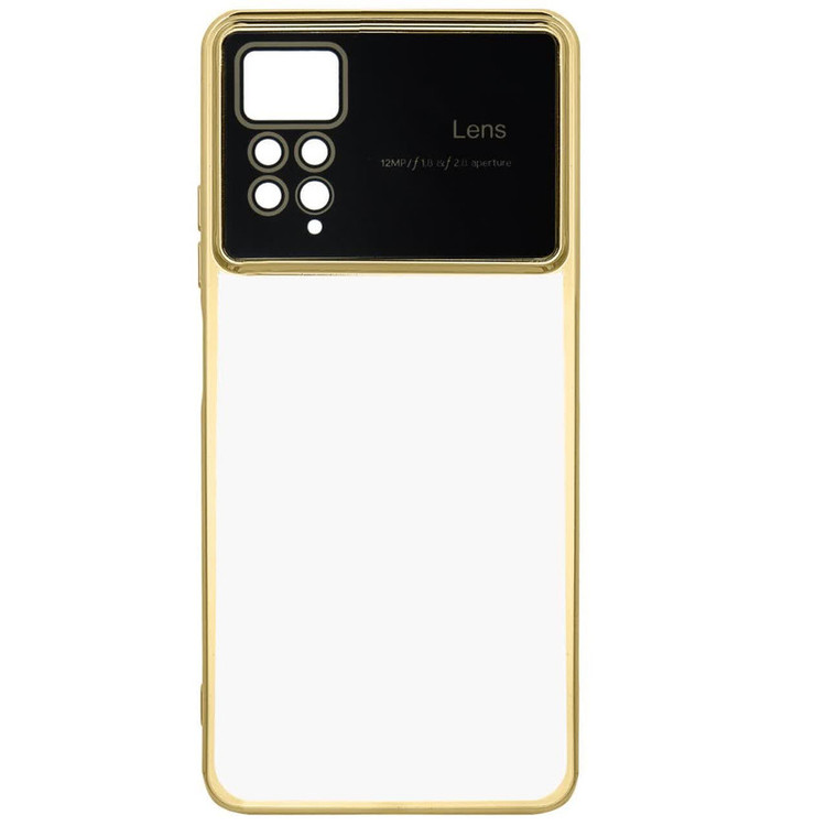 کاور قاب آوش طرح لنس مدل شفاف 04 مناسب برای گوشی موبایل شیائومی REDMI NOTE12 PRO 4G