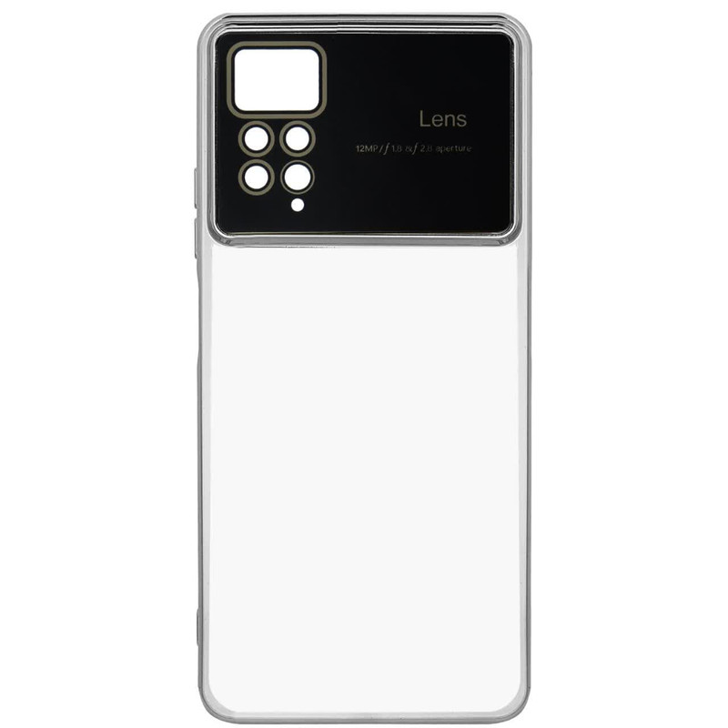 کاور قاب آوش طرح لنس مدل شفاف 02 مناسب برای گوشی موبایل شیائومی REDMI NOTE12 PRO 4G