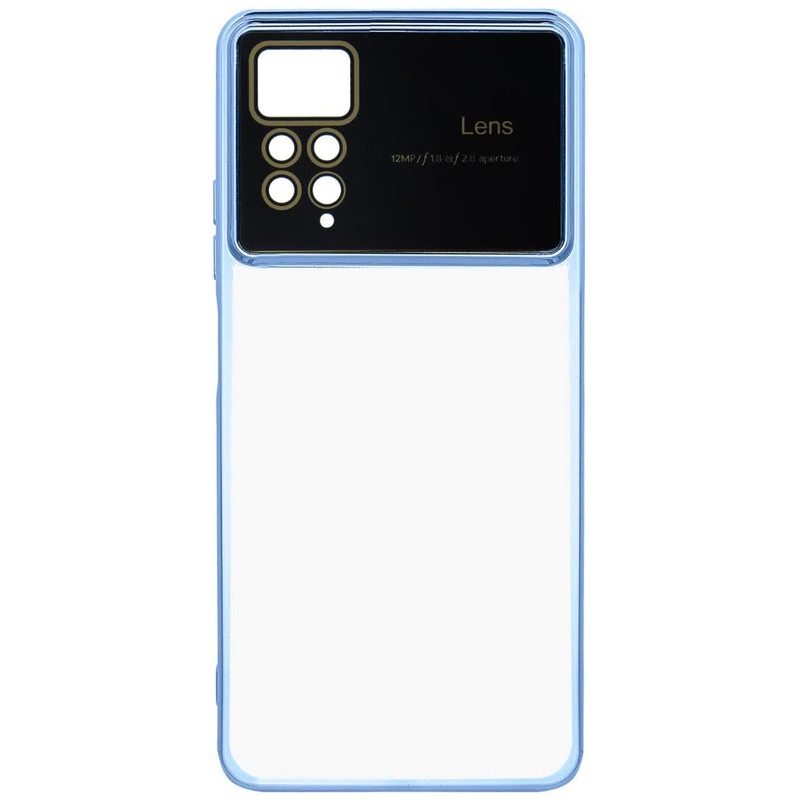 کاور قاب آوش طرح لنس مدل شفاف 02 مناسب برای گوشی موبایل شیائومی REDMI NOTE12 PRO 4G