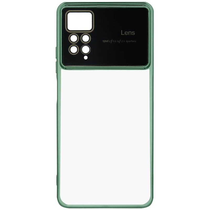 کاور قاب آوش طرح لنس مدل شفاف 01 مناسب برای گوشی موبایل شیائومی REDMI NOTE12 PRO 4G