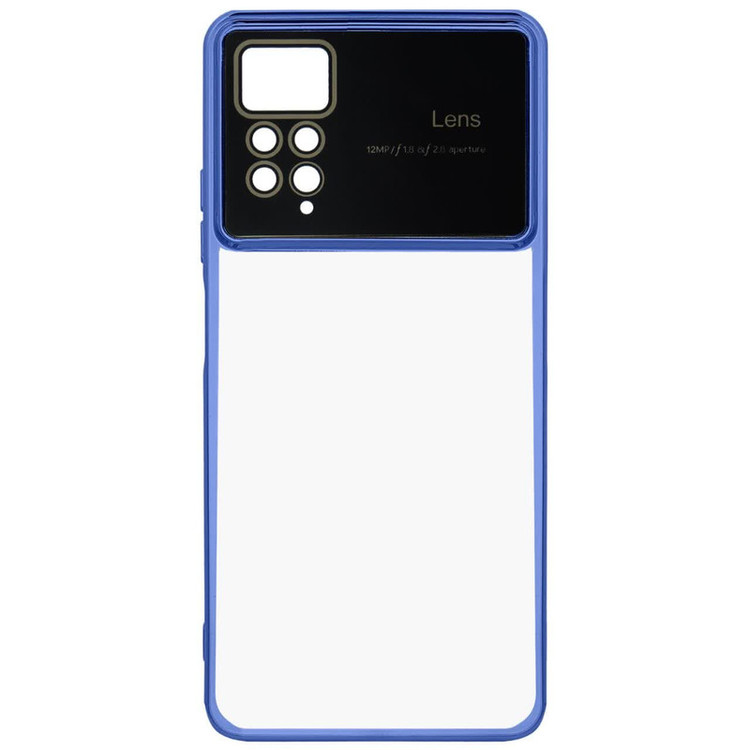 کاور قاب آوش طرح لنس مدل شفاف 01 مناسب برای گوشی موبایل شیائومی REDMI NOTE12 PRO 4G