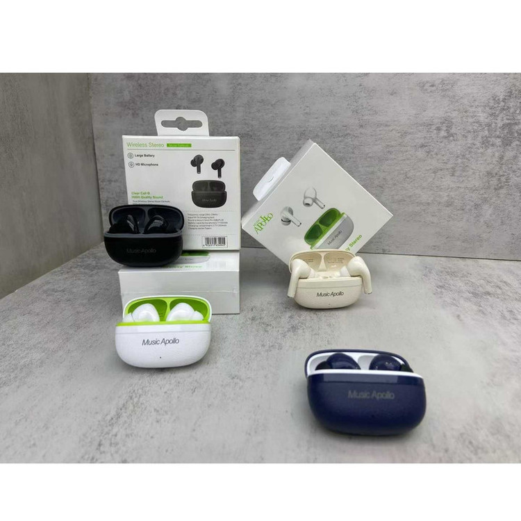 هدفون بلوتوثی موزیک آپولو مدل True Wireless AP08