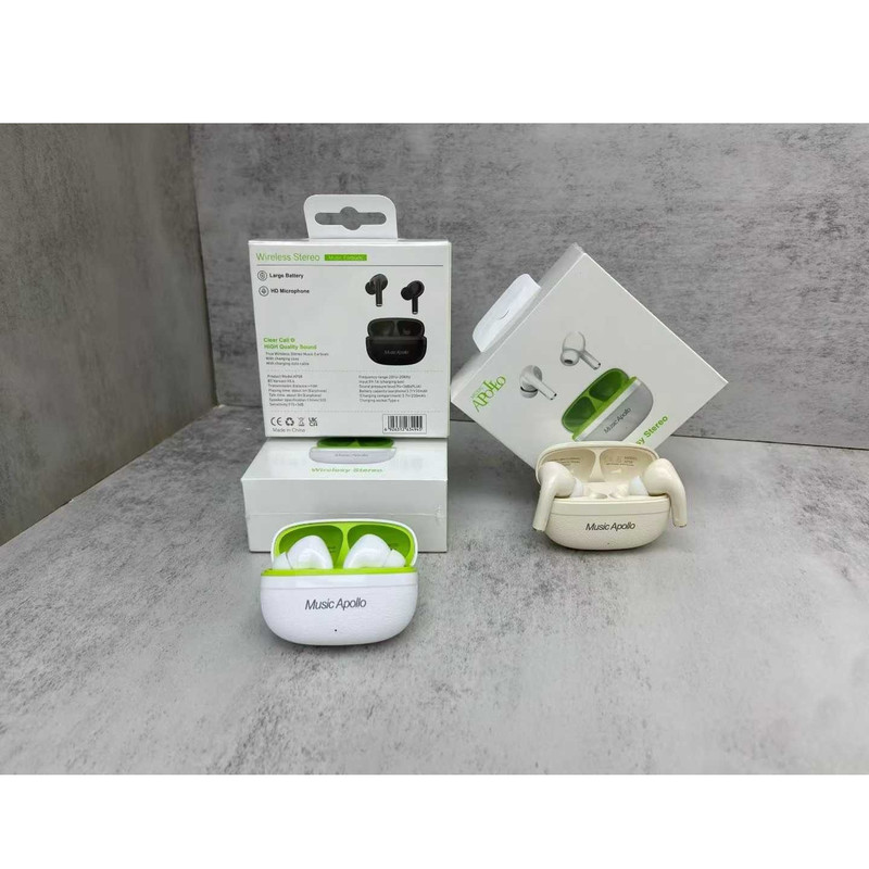 هدفون بلوتوثی موزیک آپولو مدل True Wireless AP08