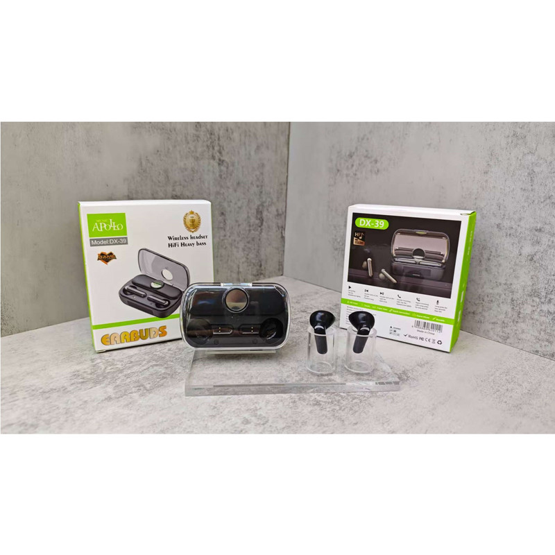 هدفون بلوتوثی موزیک آپولو مدل True Wireless DX-39