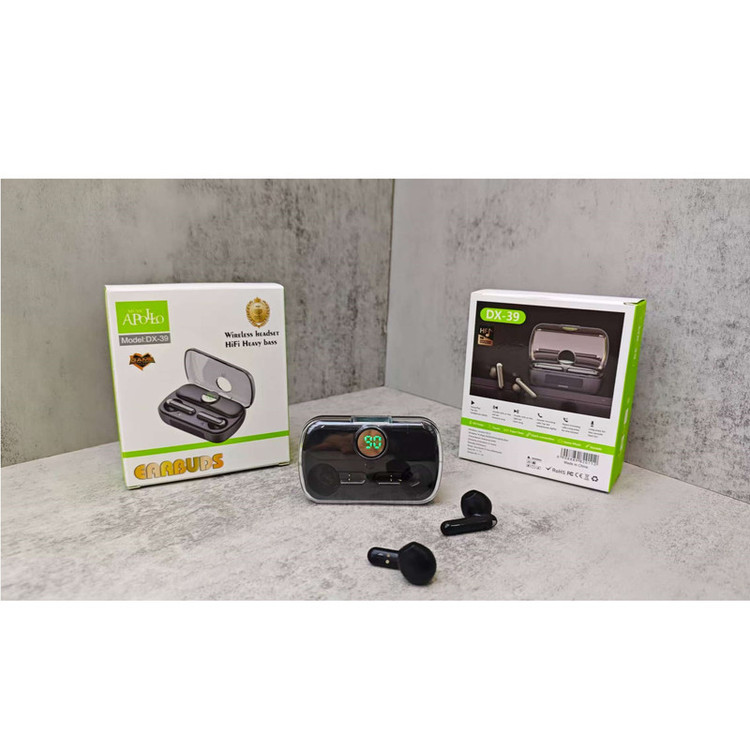 هدفون بلوتوثی موزیک آپولو مدل True Wireless DX-39