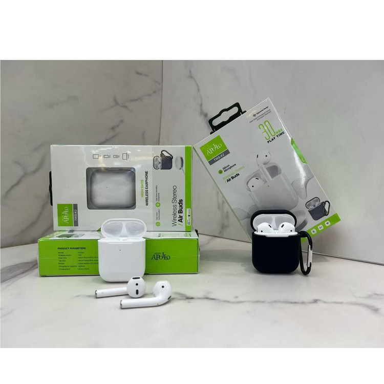 هدفون بلوتوثی موزیک آپولو مدل True Wireless C02 K2