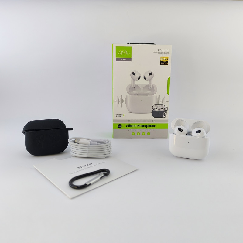 هدفون بلوتوثی موزیک آپولو مدل TWS-EARBUDS C03 Air1