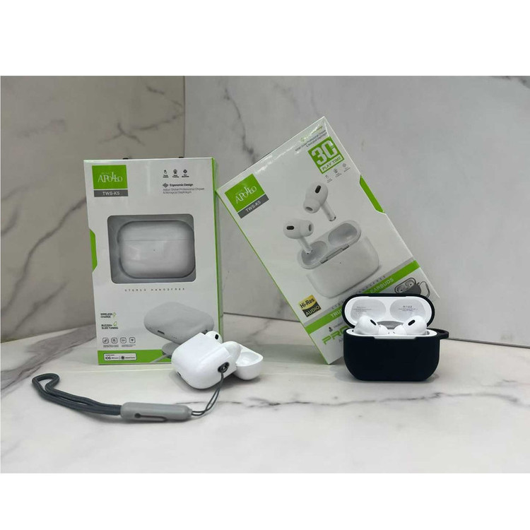 هدفون بلوتوثی موزیک آپولو مدل TWS-EARBUDS C05 K5