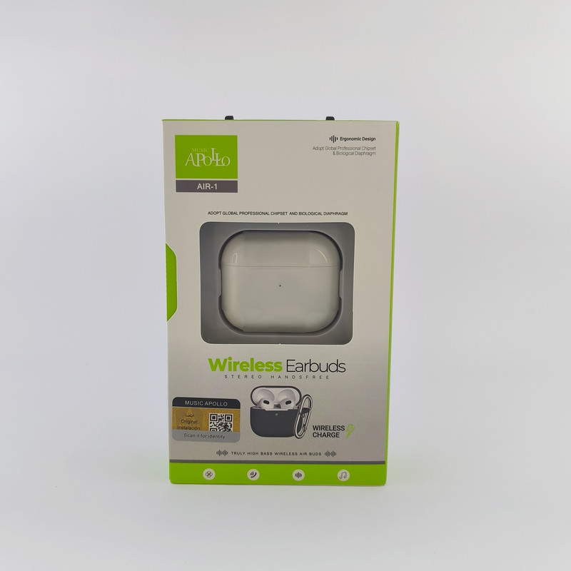 هدفون بلوتوثی موزیک آپولو مدل True Wireless C03 AIR1