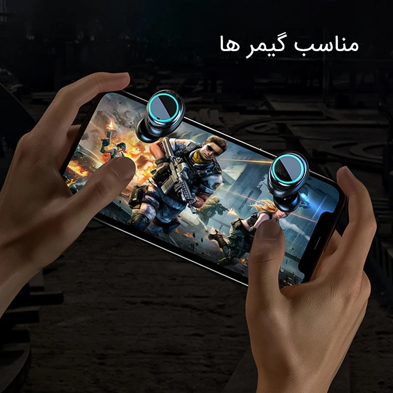 هدفون بلوتوثی موزیک آپولو مدل ATNWS25 TOUCH