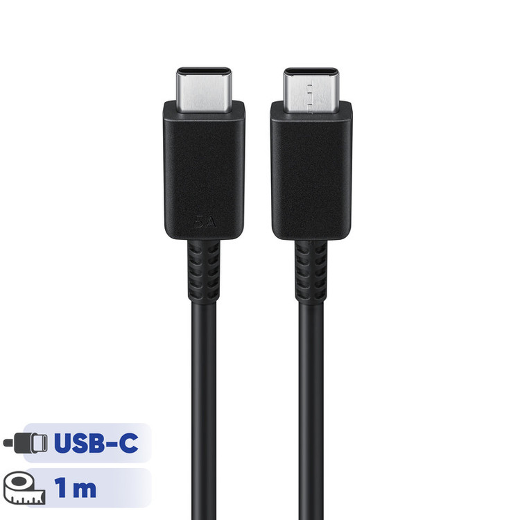 کابل تبدیل USB-C به USB-C سامسونگ مدل 1 متری - 5 آمپر