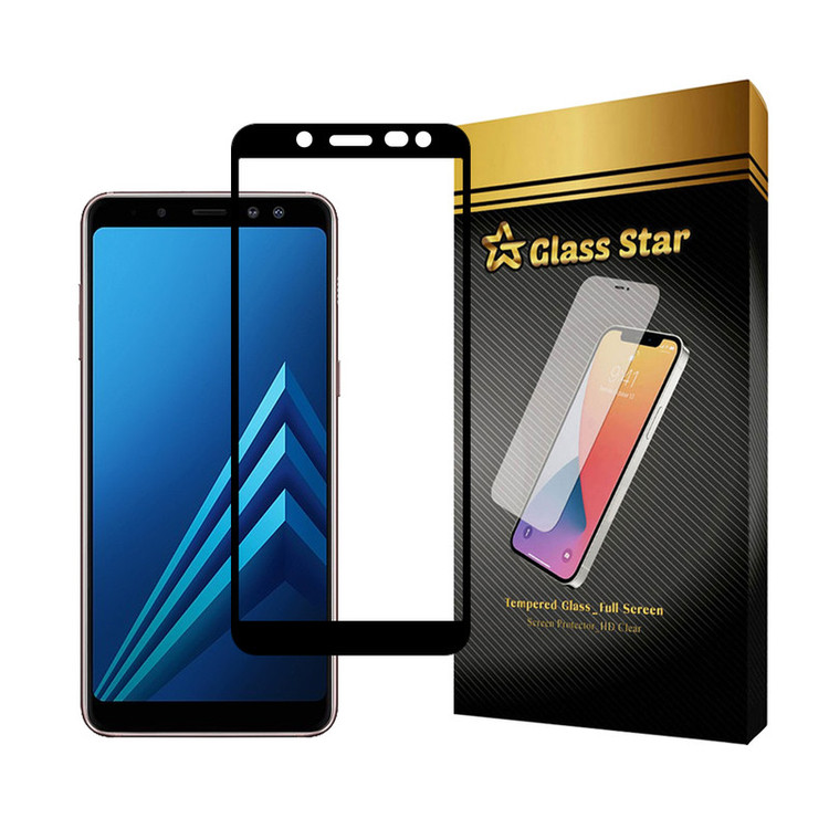 محافظ صفحه نمایش گلس استار مدل FULSLGS مناسب برای گوشی موبایل سامسونگ Galaxy A6 2018