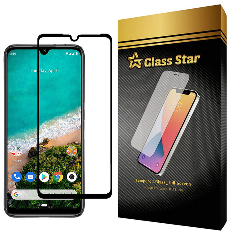 محافظ صفحه نمایش گلس استار مدل F مناسب برای گوشی موبایل شیائومی Mi A3