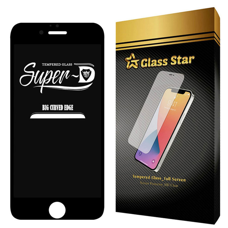 محافظ صفحه نمایش گلس استار مدل SUPERD مناسب برای گوشی موبایل اپل iPhone 7 Plus