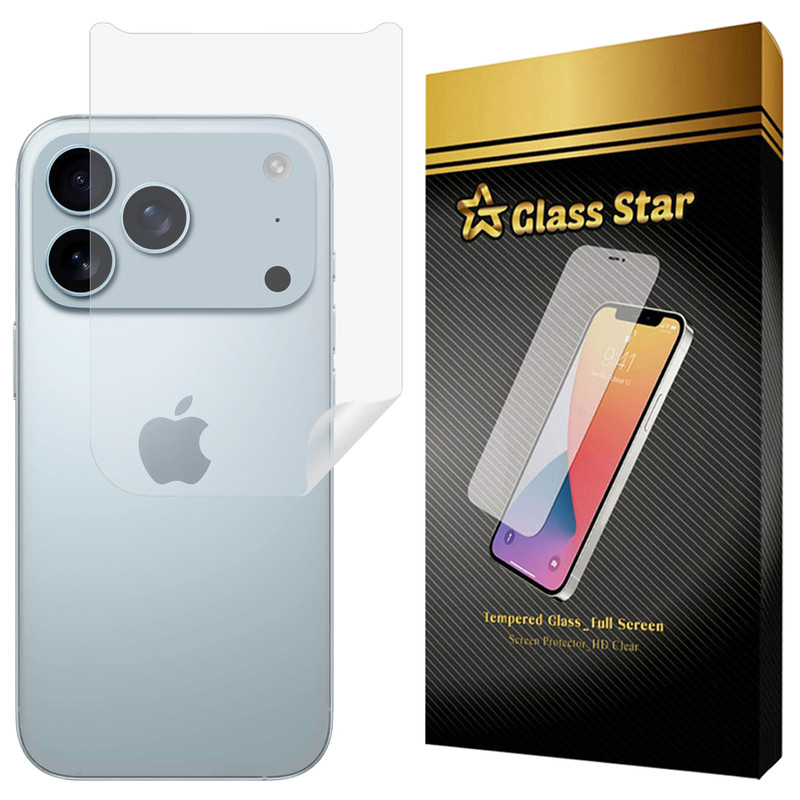 محافظ پشت گوشی گلس استار مدل GNAMB20 مناسب برای گوشی موبایل اپل iPhone 17 Pro Max