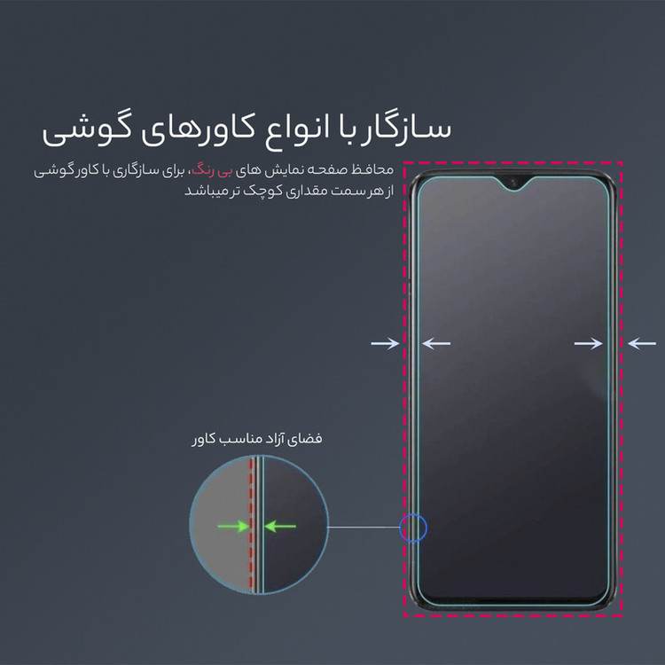 محافظ صفحه نمایش ریکو مدل RiC2 مناسب برای گوشی موبایل سامسونگ Galaxy A22 4G