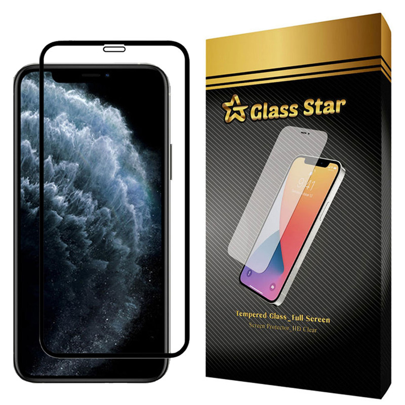 محافظ صفحه نمایش گلس استار مدل FUL مناسب برای گوشی موبایل اپل iPhone 11 Pro Max