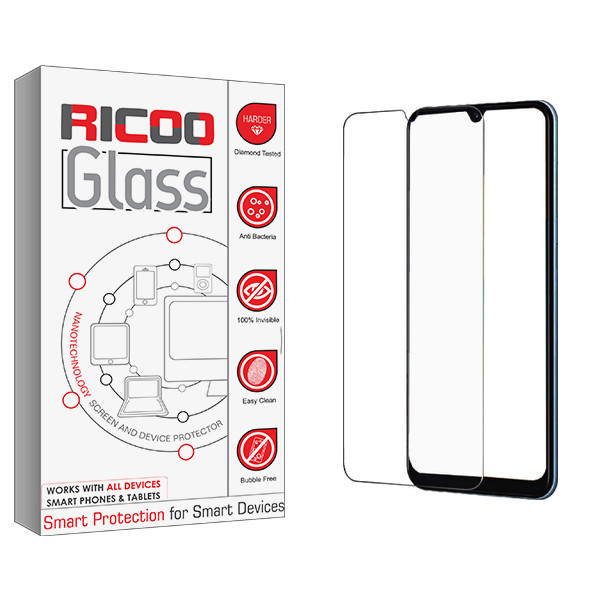 محافظ صفحه نمایش شیشه ای ریکو مدل Ricoo Glass مناسب برای گوشی موبایل سامسونگ Galaxy A32 4G